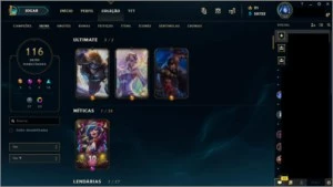 Conta League of Legends LOL