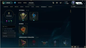 Conta League of Legends 104 Campeões e várias skins LOL