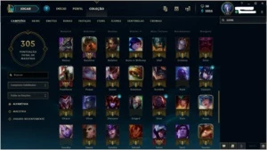 Conta League of Legends 104 Campeões e várias skins LOL