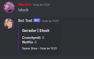 Gerador de contas - Bot Discord
