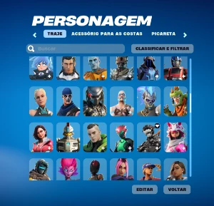 Conta Fortnite c/ Diversas Skins (Salve o Mundo com V-bucks)