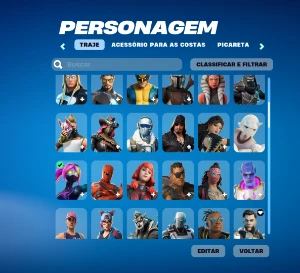 Conta Fortnite c/ Diversas Skins (Salve o Mundo com V-bucks)