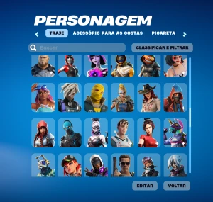 Conta Fortnite c/ Diversas Skins (Salve o Mundo com V-bucks)