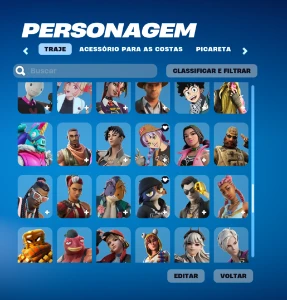 Conta Fortnite c/ Diversas Skins (Salve o Mundo com V-bucks)