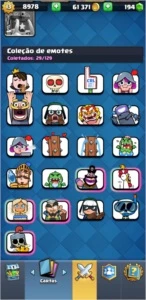 CLASH ROYALE - CONTA NÍVEL 13 (FULL CARTAS) - 5763 TROFÉUS