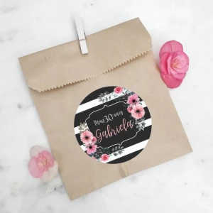 Adesivos Redondos Personalizados 4cm — 100 Unidades