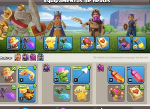 Clash of Clans cv16 Herois maximo