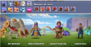 Clash of Clans cv16 Herois maximo