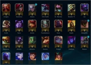 CONTA UNRANKED LVL 30 - League of Legends LOL