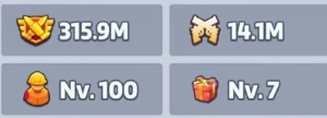 Last War Conta HQ 35 | 316M Power | VIP 15 | Squad 57.2M - Outros