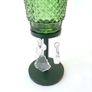 Castiçal Bico de Jaca - Verde - M - Artesanato e Personalizados