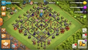 Centro de Vila 12 - Clash of Clans