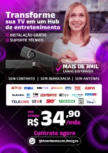 IPTV - Panfletos e Banners para divulgação - Outros