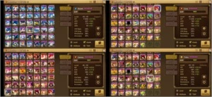 #424 Seara Zaiross Tiana Bastet Verad - Summoners War