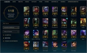 Conta gold 1 de lol baratinha muito bacana - League of Legends