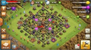 CV9 FULL, recém CV10 (COM 1K DE GEMAS) + VILA RARA - Clash of Clans