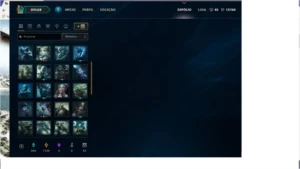 CONTA BORDA DIAMANTE 86 SKINS ATIVAS E VARIAS NO ESPOLIO - League of Legends LOL