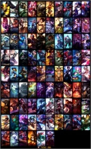 CONTA BORDA DIAMANTE 86 SKINS ATIVAS E VARIAS NO ESPOLIO - League of Legends LOL