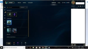 Conta Prata 2 borda de ouro barata - League of Legends LOL