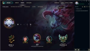 Conta Platina 2, 36 Campeões + Espólio - League of Legends LOL