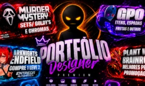 Designer Profissional ! (Thumbnail, Logo, Banners, Anuncios, - Artes e Templates Artes Canva