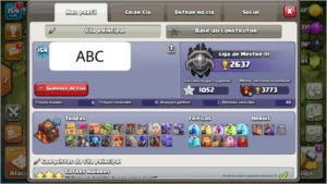 Conta clash of clans cv 10 full e royale pico  2 lendárias