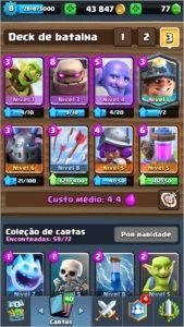 Conta clash of clans cv 10 full e royale pico  2 lendárias
