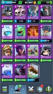 Conta clash of clans cv 10 full e royale pico  2 lendárias