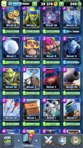 CONTA CLASH ROYALE PROMOÇÃO ARENA 15 Completa