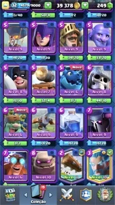 CONTA CLASH ROYALE PROMOÇÃO ARENA 15 Completa