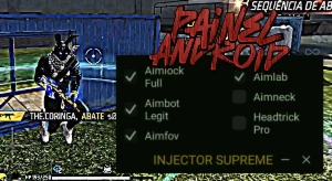 Painel Inter Ffh4x Android Permanente 👾 - Free Fire