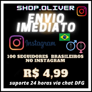 Seguidores brasileiros no instagram barato - Redes Sociais