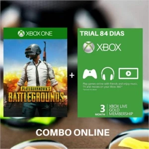 Combo PUBG + Live Gold 3 Meses - Xbox