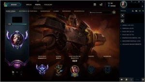 Conta Nível 228 / ALL Champs / Diamante 4 / Ótimo MMR - League of Legends LOL