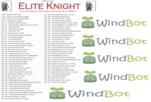 Scripts Pagos do level 1 ao 400+ de WindBot (Elite Knight) - Tibia