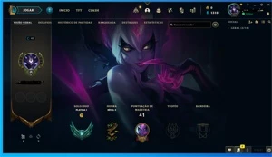 Conta Smurf Platina 1 League of Legends LOL