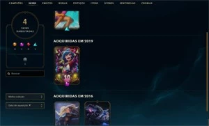 Conta RiotGames - League of Legends LOL