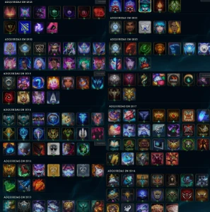 Conta 136 Skins 160 Champ Uni - League of Legends LOL