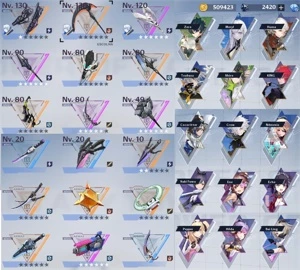 Conta Tower Of Fantasy Rank 80, Nemesis, Meryl, King, etc... - Outros