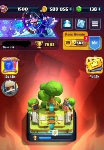 Conta Clash Royale com 7k troféus