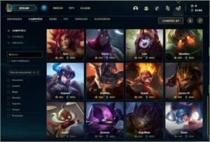 Conta ouro 4 com 247 skins e 127 champs ( MAIN TOP ) - League of Legends LOL