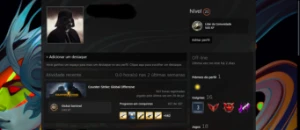 Steam com csgo com prime e mais 17 jogos (300R$ gastos) - Counter Strike