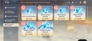 Conta Genshin Impact AR37 com Itto e Childe