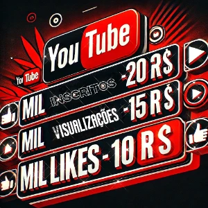 Mil Inscritos para o Youtube