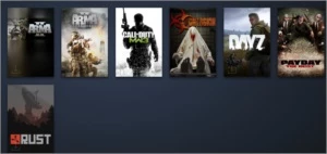 Conta Steam com 7 jogos