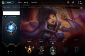 Conta LOL GOLD 4, 37 Champs e 8 Skins - League of Legends