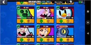 CONTA DE BRAWL STARS BARATO