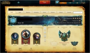 Contas PLATINAS League of Legends LOL