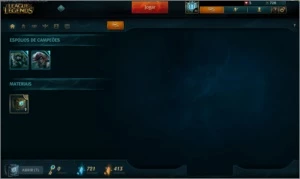 Contas PLATINAS League of Legends LOL
