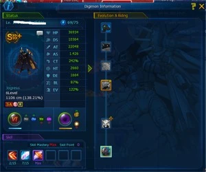 Conta Endgame Zeed Zwart Omega X - Digimon Masters Online DMO